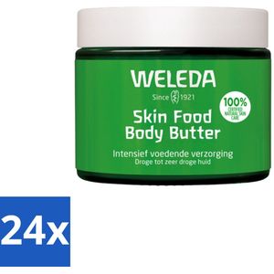 WELEDA - Body Butter - Skin Food - Droge huid - 150 ml - Voordeelverpakking - 24 stuks