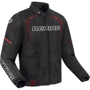 Bering Sweek Black White Red Jacket XL - Maat - Jas