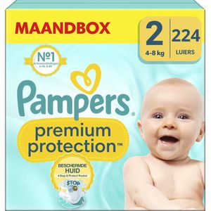 Pampers - Premium Protection - Maat 2 - Mega Maandbox - 228 stuks - 4-8 KG