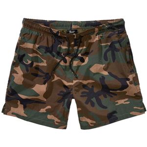 Brandit - Swim Shorts - Zwembroek - Woodland - 100% Nylon
