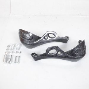 tnt kunststof carbon kleur integraal handbeschermer voor motorcross enduro nieuw