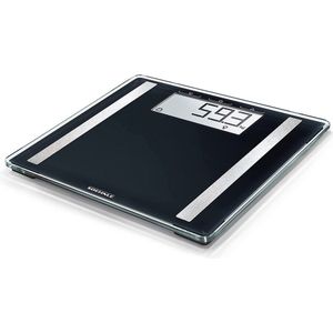 Lichaamsanalyseweegschaal met Water- en Vetgehalte Berekening voor Fitnessbeginners – Grote LCD-scherm