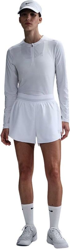 Nike - Court Ace Advantage Dri-FIT - Tennisshorts - Wit - Zweetafvoerend
