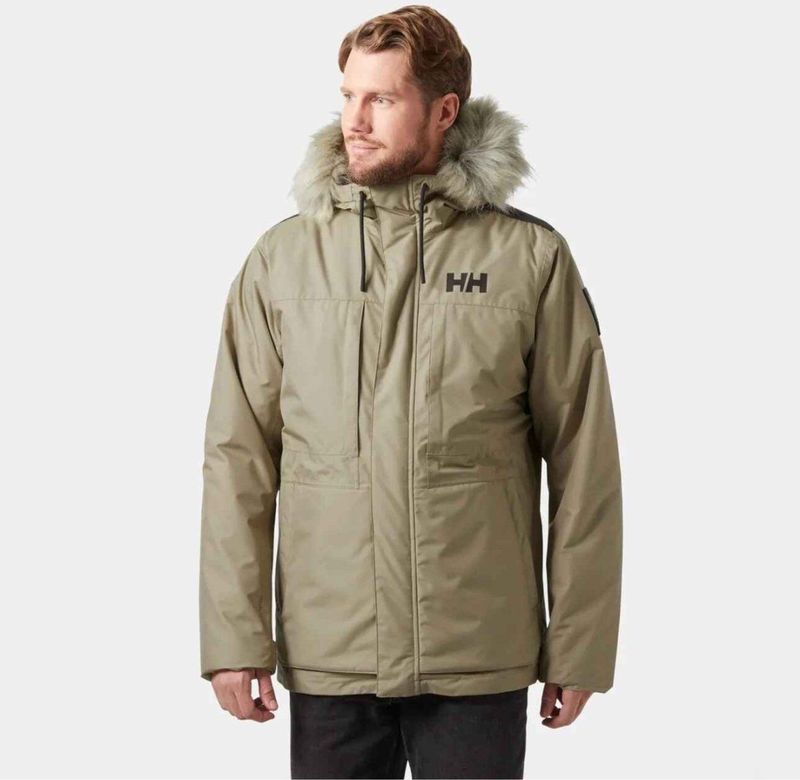 Helly Hansen - Coastal 3.0 Parka - Groen - 100% Polyester - Waterdicht