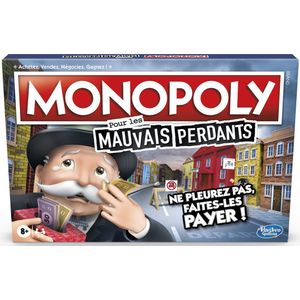 Monopoly Slechte Verliezers - Belgische Editie - Bordspel