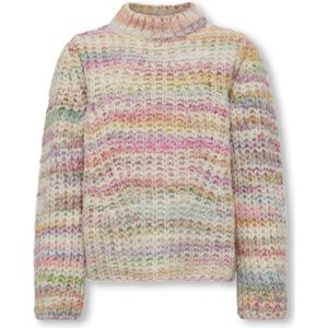 ONLMUSSA LIFE L/S PULLOVER CC KNT - Pumice Stone/W