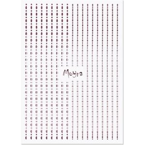 Moyra Nailart Strip Dots 03 Rose Gold