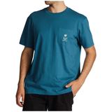 Billabong Troppo Pkt T-shirt Met Korte Mouwen Blauw S Man