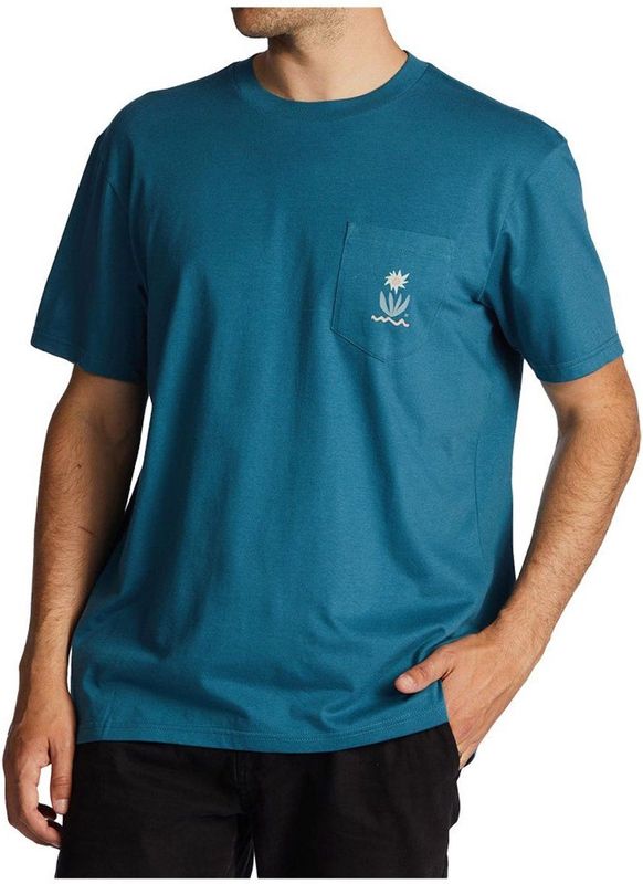 Billabong Troppo Pkt T-shirt Met Korte Mouwen Blauw S Man
