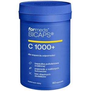 Formeds BICAPS C - Vitamine C supplement - Hoge opname - Ondersteunt immuunsysteem - Vermindert vermoeidheid