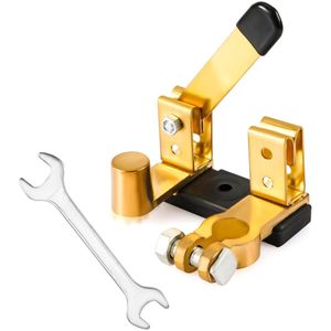 Allecto Plus - Accu Scheidingsschakelaar Koper 12V 24V - Boot Auto Camper Marine - Verticaal Installatiegemak