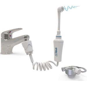 Draagbare Monddouche met Universele Adapter voor Tandenreiniging | Gemakkelijk te Gebruiken en Compact