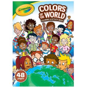 Crayola - Kleurboek voor kinderen - Color of the World - 48 pagina's