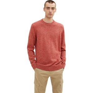 Tom Tailor Men-Pull--30821 spicy red-Maat 3XL