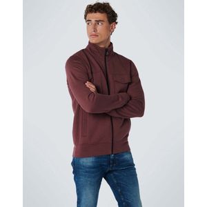 No Excess Mannen Sweatvest Wijn Rood M