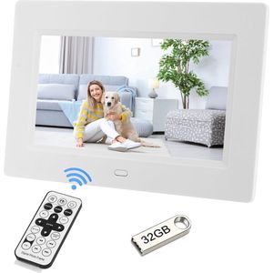 Solacis Digitale Fotolijst - 7 Inch - Wifi - 1024x600 - IPS Technologie
