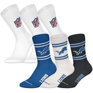 NFL Sokken NFL 6Pack Crew Socks Set van 6