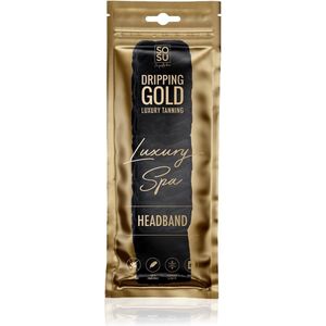 SOSU Dripping Gold Luxury Spa Headband haarband