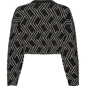 ONLY meisjes kids trui ANNY Black Birch Cropped Fit