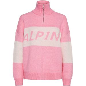 Pieces Nordan Half-Zip Knit Sweater Dames - Maat XS