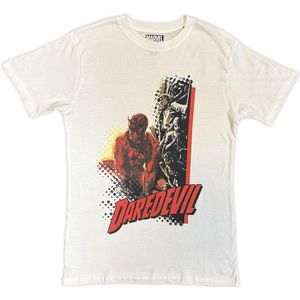 Marvel - Daredevil Pop Art Heren Tshirt - S - Wit