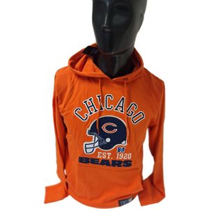 NFL- CHIGACO BEARS- HOODIE-ORANGE-S