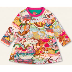 Oilily - Datjes jersey dress - Groen - 122/7yr