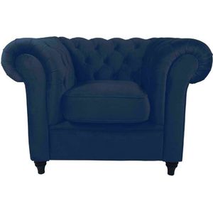 Fauteuil - Giethoorn - Kronos fluweel blauw 9