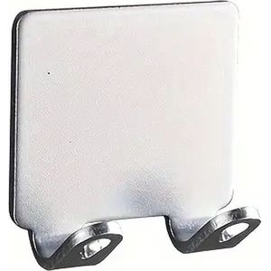 Zelfklevende Zilveren Scheermeshouder zonder Boren - Wandhaak voor Badkamer - Geschikt voor Gilette, Wilkinson, Philips OneBlade en Meer