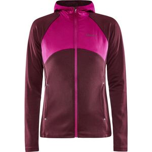 Craft Adv Essence Jersey Hood JCKT Dames - sportjas - roze/paars - Vrouwen