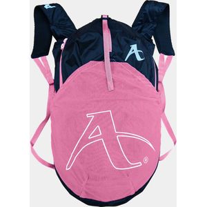 Arawaza Stowaway opvouwbare rugzak | 18 L | Zwart / Roze