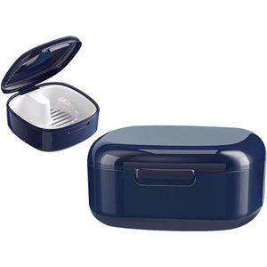 Kunstgebit doos - Tanden bewaarcase voor reinigen - Stofvrije opbergbox met beugelbescherming