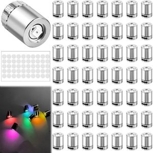 50 stuks mini-ledlampen voor poppenhuis - om te knutselen en decoreren met kleurrijke verlichting en batterijen