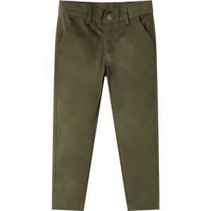 vidaXL - Kinderbroek - 104 - kakikleurig