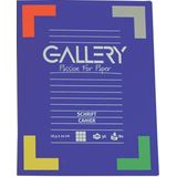 Gallery schrift, ft 16,5 x 21 cm, geruit 5 mm, 72 bladzijden