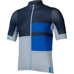 Endura FS260 Print Jersey Met Korte Mouwen Heren - Ink Blue - M