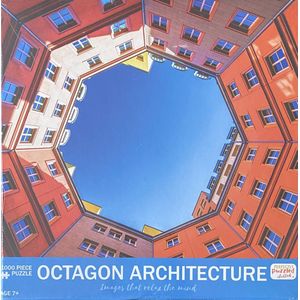 Puzzel - Octagon architectuur - 1000 stukjes - Images that relax the mind