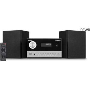 RFWR® Compact Micro Audio Systeem met DAB+, CD Speler en Bluetooth - Perfect voor Thuisgebruik