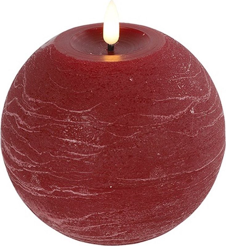 Bolkaars LED - Rood - Lyon - Large - Hoogte 12,5 cm