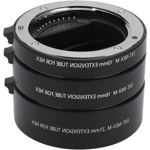 JHubers Goods - Auto Focus Macro Verlengbuis Set voor E Mount Lens