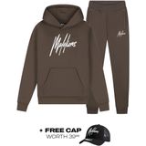 Malelions Kids Essentials Tracksuit - Graphite Black 4-104