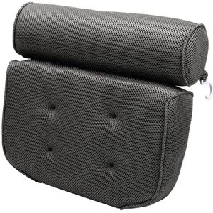 Badkussen - Pillow - Anti Slip Zuignappen - Nekkussen bad - Hoofdsteun bad - Ergonomisch nekkussen - LOUZIR