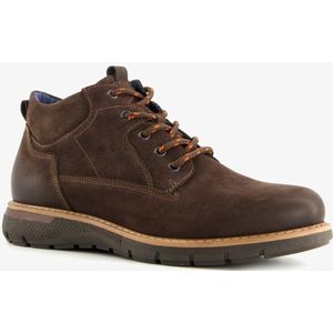 Hush Puppies leren heren veterboots bruin - Maat 40