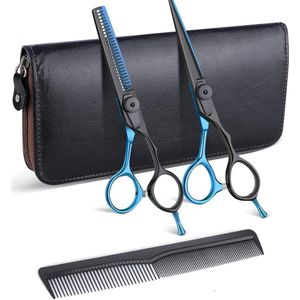 Thuys – Kappersset – Set Voor Mannen En Vrouwen – 22 x 9 x 3cm – Blauw