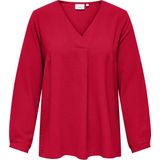 ONLY CARMAKOMA - CARMETTA LIFE 3/4 V-NECK TOP WVN - Dames - Blouses