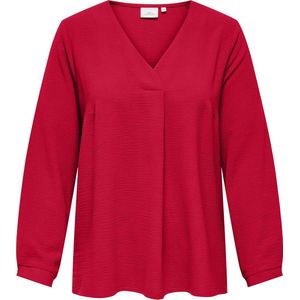 ONLY CARMAKOMA - CARMETTA LIFE 3/4 V-NECK TOP WVN - Dames - Blouses