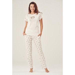 Pijadore - Dames Pyjama Set, Korte Mouwen - L