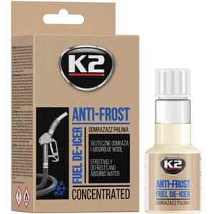 k2 anti-vorst - brandstof ontdooier - 50ml - benzine en diesel