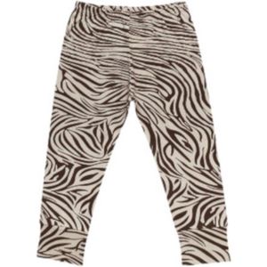 Little Indians Legging Zebra Junior Katoen Zwart Mt 9-12 Maanden