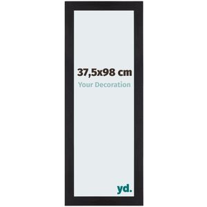 Puzzellijst 37,5x98 cm - Zwart Houtnerf - MDF - Mura